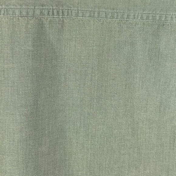 L.L. Bean Mens XL Kelly Green Heavyweight Button Shirt Long Sleeve Jamaica Made - Picture 8 of 16